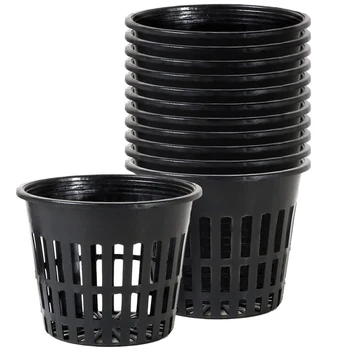 50 Pcs Plant Net Pots, Reusable Plastic Cups, Slotted Design for Healthy Root, for Hydroponic, Aquaponic System
50 Pcs Plant Net Pots, Reusable Plastic Cups, Slotted Design for Healthy Root, for Hydroponic, Aquaponic System