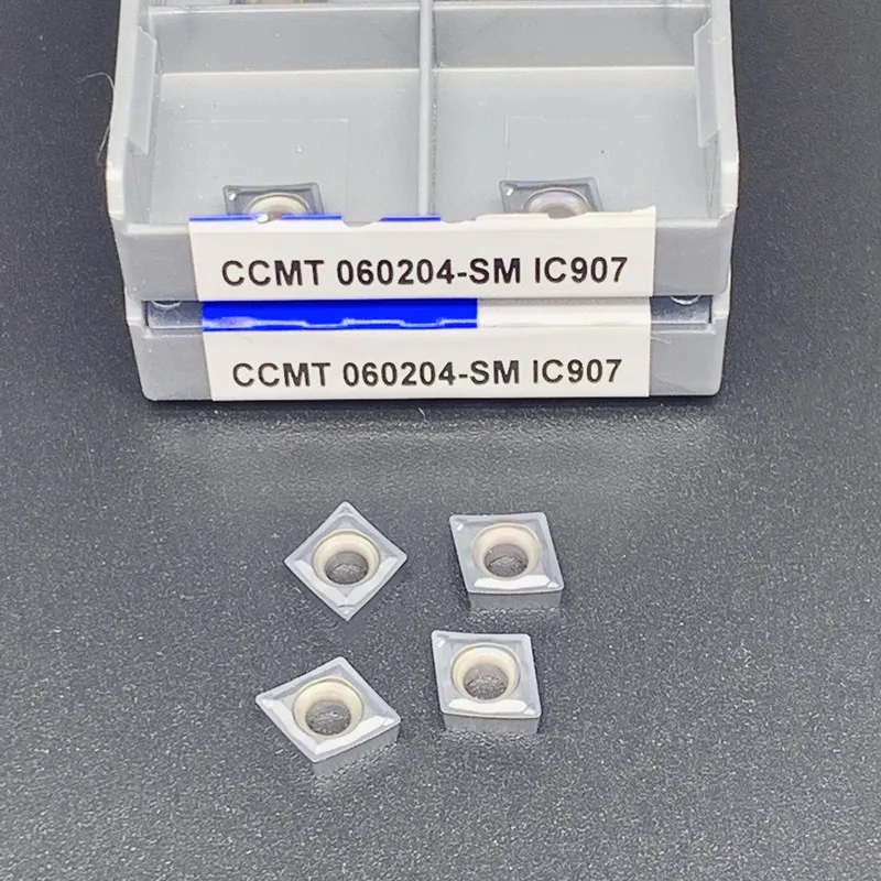 Твердосплавные вставки CCMT060204 SM IC907/IC908, для внутренней расточной пластины, токарный инструмент для нержавеющей стали
Твердосплавные вставки CCMT060204 SM IC907/IC908, для внутренней расточной пластины, токарный инструмент для нержавеющей стали