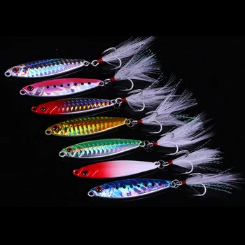JonStar 1pc/lot 15g20g25g30g Laser metal jig slow Sinking jig wobbler jigging lure fishing lure lead fish for carp lure pike
JonStar 1pc/lot 15g20g25g30g Laser metal jig slow Sinking jig wobbler jigging lure fishing lure lead fish for carp lure pike
