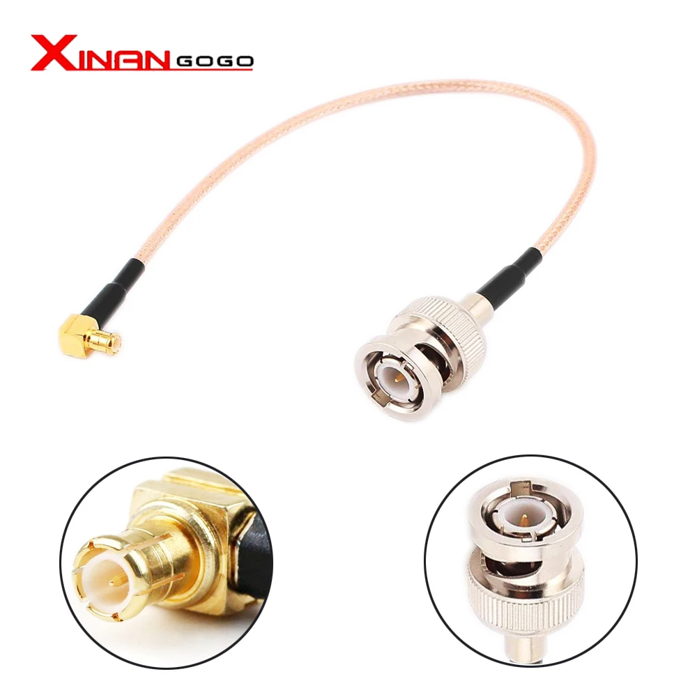 Wholesale 10pcs RF connector BNC male to MCX male right angle type RG316 Pigtail Cable 15CM
Wholesale 10pcs RF connector BNC male to MCX male right angle type RG316 Pigtail Cable 15CM