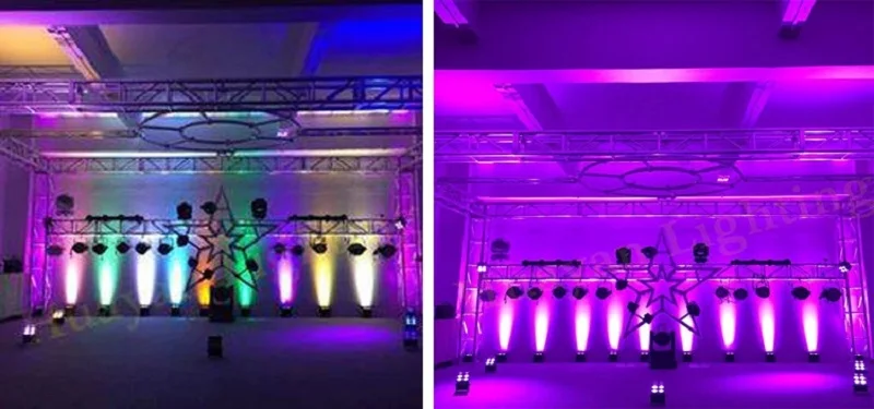 4pcs rgbwauv 6 in 1 wireless dmx led par light (6)