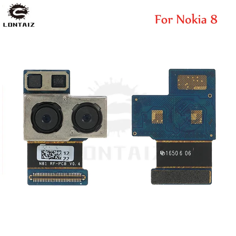1pcs Original Tested Working Main Big Rear Back Camera Module For Nokia 8 Replacement Phone Flex Cable Parts
1pcs Original Tested Working Main Big Rear Back Camera Module For Nokia 8 Replacement Phone Flex Cable Parts