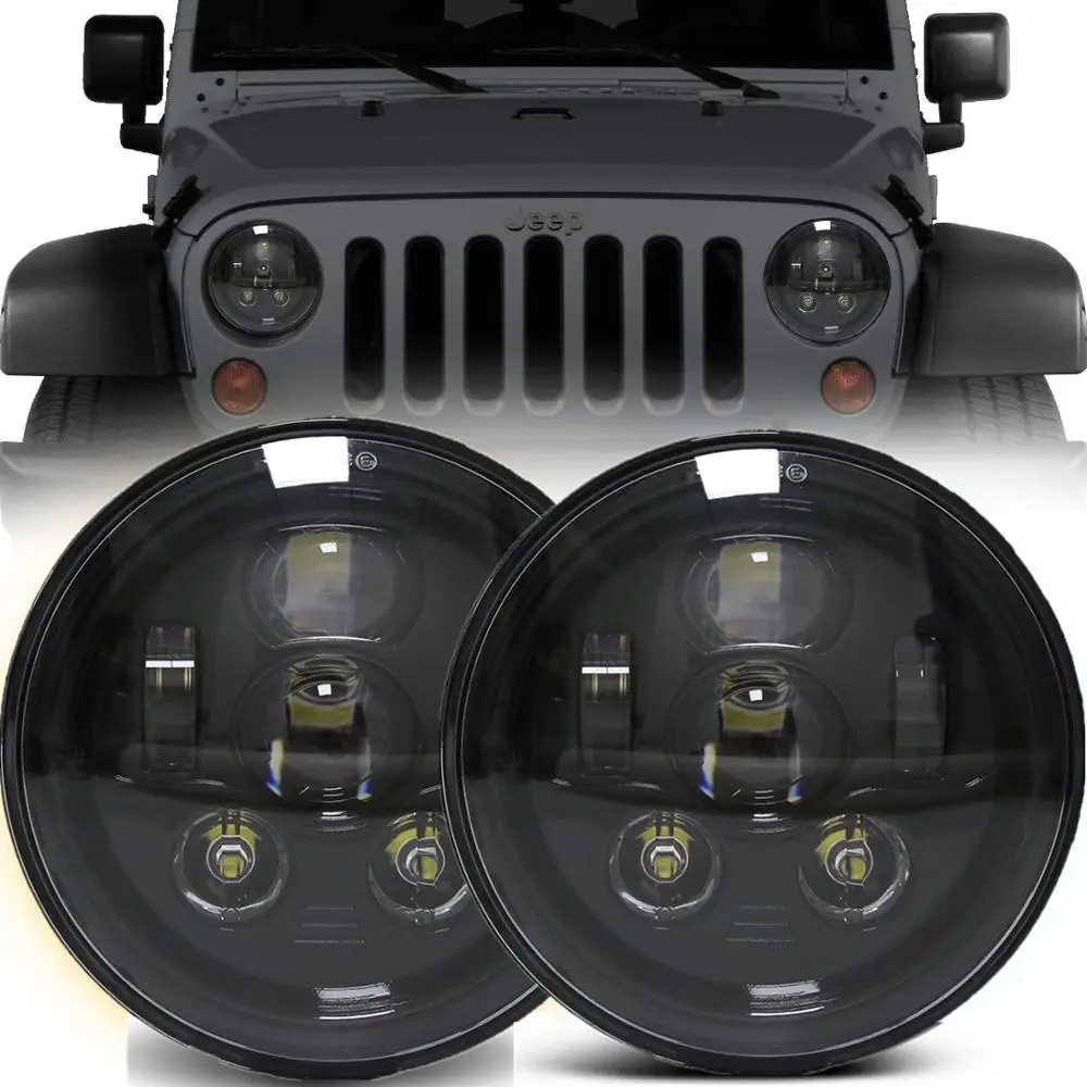 Фара для Jeep Wrangler, 2 шт., 90 Вт, 7 дюймов, круглая, Hi-Low фара для Jeep JK CJ TJ Denfender, Lada 4x4, urban, Niva, Suzuki, Samurai
Фара для Jeep Wrangler, 2 шт., 90 Вт, 7 дюймов, круглая, Hi-Low фара для Jeep JK CJ TJ Denfender, Lada 4x4, urban, Niva, Suzuki, Samurai