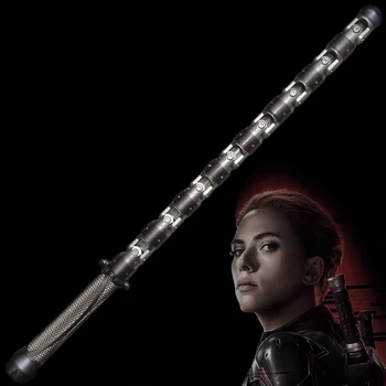 Black Widow Widow Natasha Double Whip Stick Metal Weapon Scarlett Johansson Equipment Model Props
Black Widow Widow Natasha Double Whip Stick Metal Weapon Scarlett Johansson Equipment Model Props