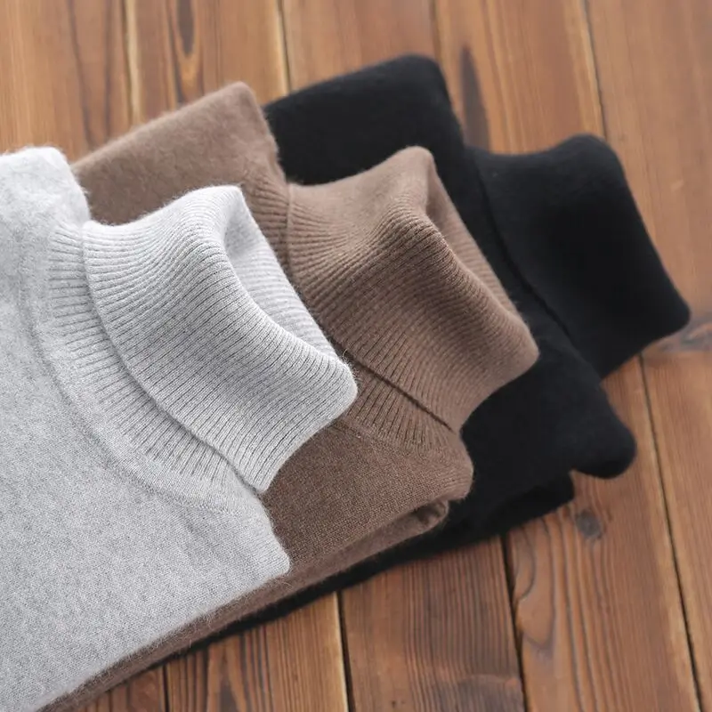 Turtleneck Cashmere Sweater Men Autumn winter clothes Classic Knitwear Robe Pull Homme Pullover Men sweaters
Turtleneck Cashmere Sweater Men Autumn winter clothes Classic Knitwear Robe Pull Homme Pullover Men sweaters