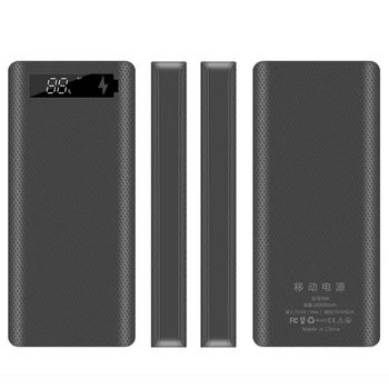 5V 8*18650 Power Bank Case With Digital Display Screen Mobile Phone Charger DIY Shell Dual USB 18650 battery Holder Charging Box
5V 8*18650 Power Bank Case With Digital Display Screen Mobile Phone Charger DIY Shell Dual USB 18650 battery Holder Charging Box