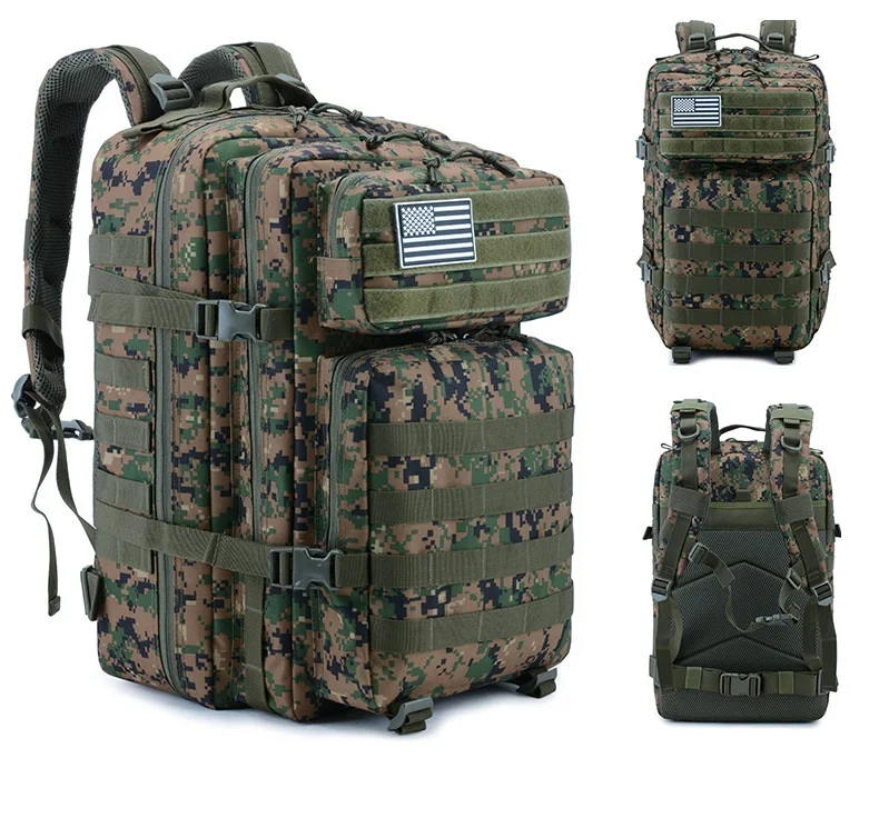 45L Military Molle Backpack Tactical Waterproof Rucksack26