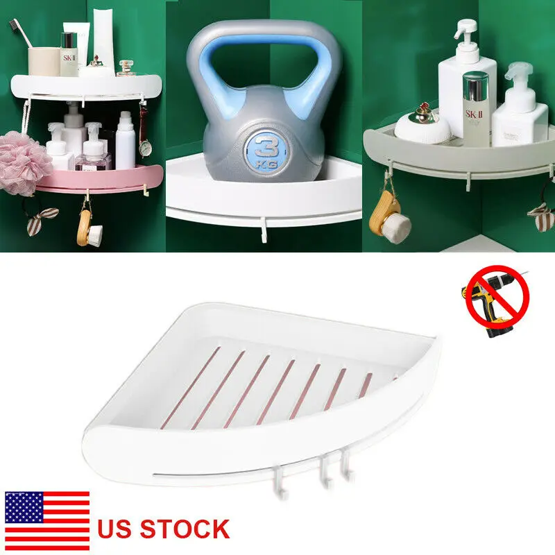 Bathroom Punch-Free Triangle Rack Bathroom Triangular Shower Shelf Corner Bath Storage Holder Organizer Rack
Bathroom Punch-Free Triangle Rack Bathroom Triangular Shower Shelf Corner Bath Storage Holder Organizer Rack
