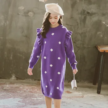 YourSeason 4Y To 14Y Kids Knitting Dress Autumn Spring 2021 Korean Casual Clothes Teen Girls Cute Polka Dot Straight Dresses
YourSeason 4Y To 14Y Kids Knitting Dress Autumn Spring 2021 Korean Casual Clothes Teen Girls Cute Polka Dot Straight Dresses