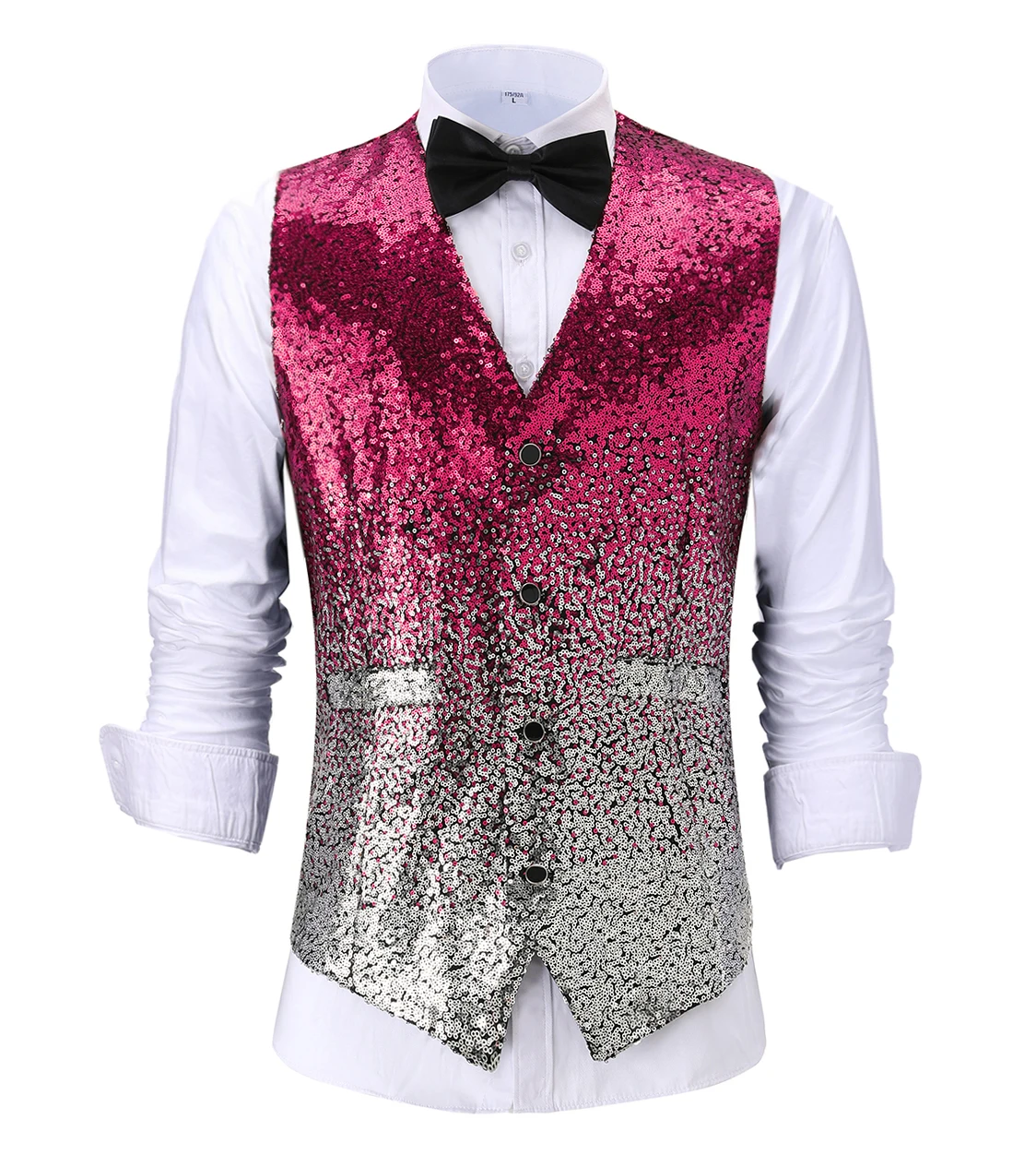 Mens Sequins Suit Vest Peak Lapel Vintage Vest Men Gradient Stage Party Shiny Tuxedos Waistcoatfor Wedding Groomen
Mens Sequins Suit Vest Peak Lapel Vintage Vest Men Gradient Stage Party Shiny Tuxedos Waistcoatfor Wedding Groomen
