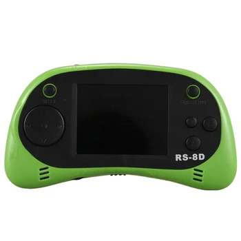 Rs-8D Video Game Console 8 Bit 2.5 Inch Portable Video Handheld Game Player Built-In 260 Retro Game Black+Green
Rs-8D Video Game Console 8 Bit 2.5 Inch Portable Video Handheld Game Player Built-In 260 Retro Game Black+Green