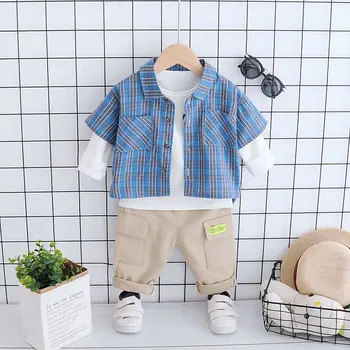 Spring Autumn Baby Boys Girls Cotton Clothes causal suit Coat T Shirt Pants 3pcs/sets Children Fashion Sports Casual Tracksuits
Spring Autumn Baby Boys Girls Cotton Clothes causal suit Coat T Shirt Pants 3pcs/sets Children Fashion Sports Casual Tracksuits