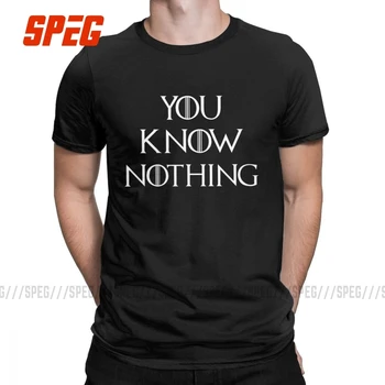 You Know Nothing T-Shirt Men Game of Thrones Cotton T Shirt Jon Snow Short Sleeve Tee Printed Tops House Stark Night's Watch
You Know Nothing T-Shirt Men Game of Thrones Cotton T Shirt Jon Snow Short Sleeve Tee Printed Tops House Stark Night's Watch