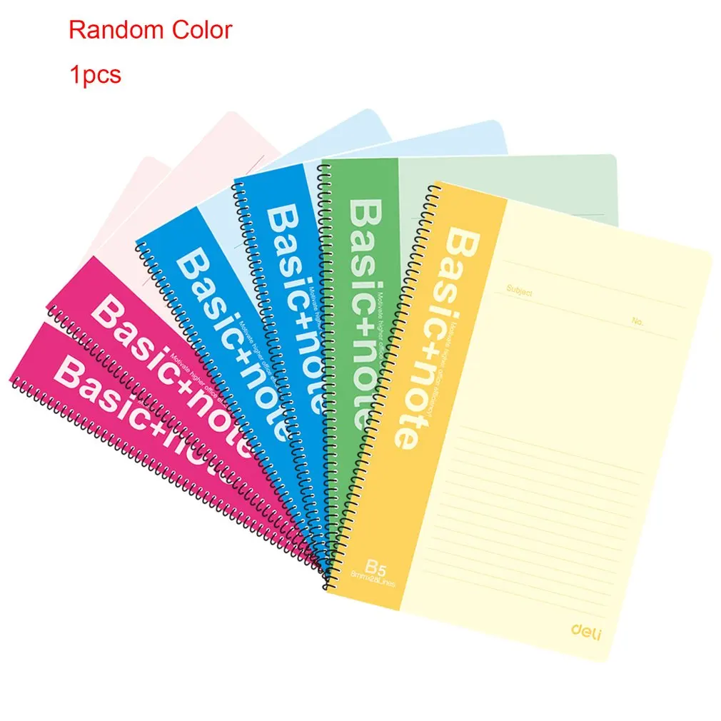Deli 7694 B5 Spiral Notebook 80 Sheets Pocketbook Records Notes Students School Study Stationery Paper Cover Business Book
Deli 7694 B5 Spiral Notebook 80 Sheets Pocketbook Records Notes Students School Study Stationery Paper Cover Business Book