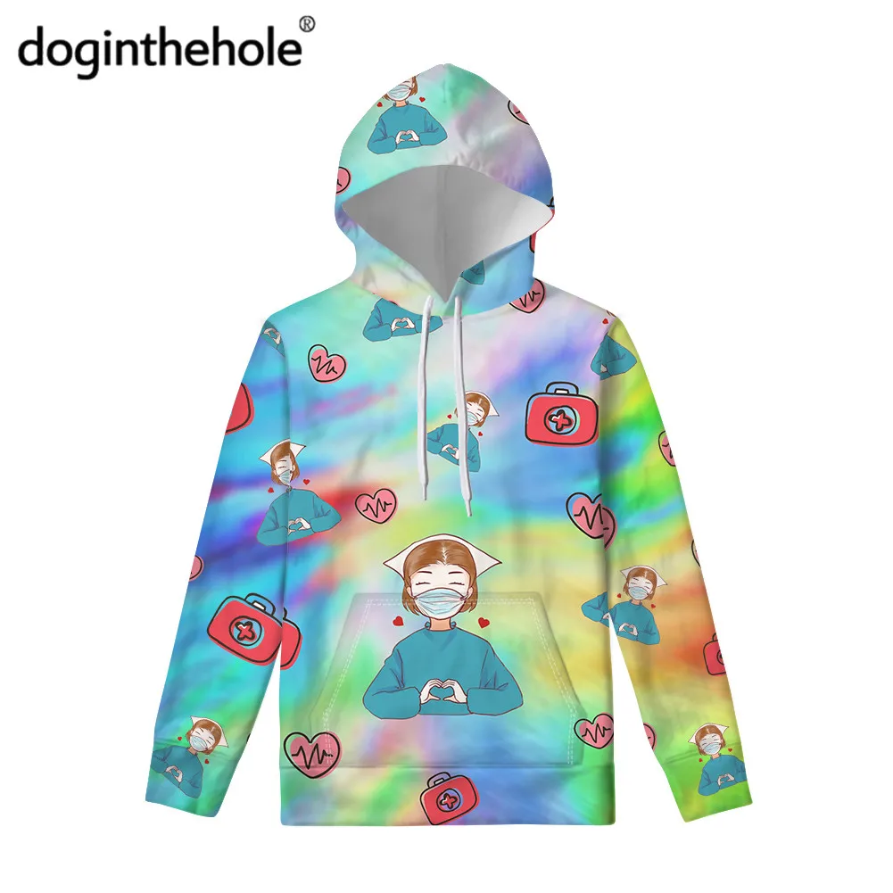 doginthehole Colorful Tie Dye Pattern Women Hoodies 2020 Fashion New Nursing Design Sweatshirt for Teen Girls Cute Nurse Shirt
doginthehole Colorful Tie Dye Pattern Women Hoodies 2020 Fashion New Nursing Design Sweatshirt for Teen Girls Cute Nurse Shirt