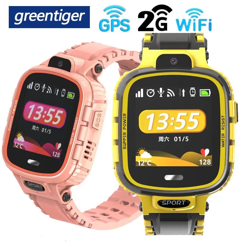 Greentiger TD26 Smart kids Watch IP67 waterproof GPS WIFI Baby Tracker Camera Smart Children SOS Monitoring Positioning Watch
Greentiger TD26 Smart kids Watch IP67 waterproof GPS WIFI Baby Tracker Camera Smart Children SOS Monitoring Positioning Watch