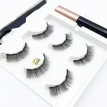 VIBRANT GLAMOUR 3 Pairs Hand-Made Magnet False Eyelash Magnetic Liquid Eyeliner Tweezer Set
VIBRANT GLAMOUR 3 Pairs Hand-Made Magnet False Eyelash Magnetic Liquid Eyeliner Tweezer Set