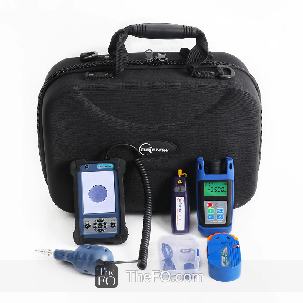 Orientek TCI-6D Fiber Optic inspection clean kit Fiber Video Inspection Probe + Miscroscope Display Optical connector cleaner
Orientek TCI-6D Fiber Optic inspection clean kit Fiber Video Inspection Probe + Miscroscope Display Optical connector cleaner