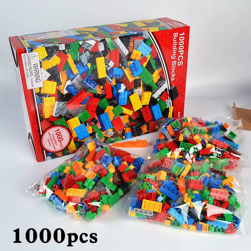 1000 Pieces Legoes Building Blocks City DIY Creative Bricks Bulk Model Figures Educational Kids Toys Compatible All Brands
1000 Pieces Legoes Building Blocks City DIY Creative Bricks Bulk Model Figures Educational Kids Toys Compatible All Brands