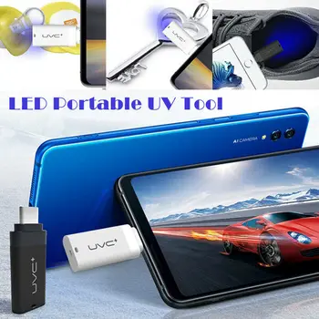 UVC LED Sterilizer Portable Disinfection Mini Home Ultraviolet Lamp phone Ultraviolet Lamps Portable UVC disinfection UVc light
UVC LED Sterilizer Portable Disinfection Mini Home Ultraviolet Lamp phone Ultraviolet Lamps Portable UVC disinfection UVc light