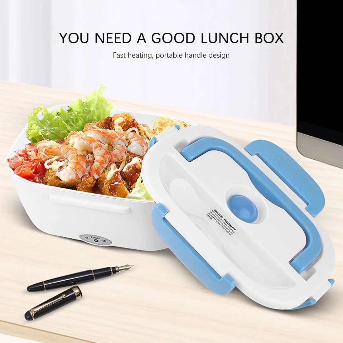 110V 220V Electric Heated Lunch Box Portable Home US Plug/EU Plug Bento Boxes Food Container Stainless Steel Food Container
110V 220V Electric Heated Lunch Box Portable Home US Plug/EU Plug Bento Boxes Food Container Stainless Steel Food Container