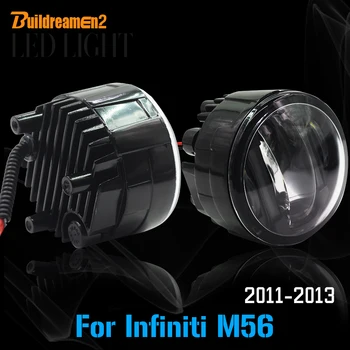 Buildreamen2 Car Styling LED Light Right + Left Fog Bulb Daytime Running Lamp DRL 12V For Infiniti M56 2011 2012 2013
Buildreamen2 Car Styling LED Light Right + Left Fog Bulb Daytime Running Lamp DRL 12V For Infiniti M56 2011 2012 2013