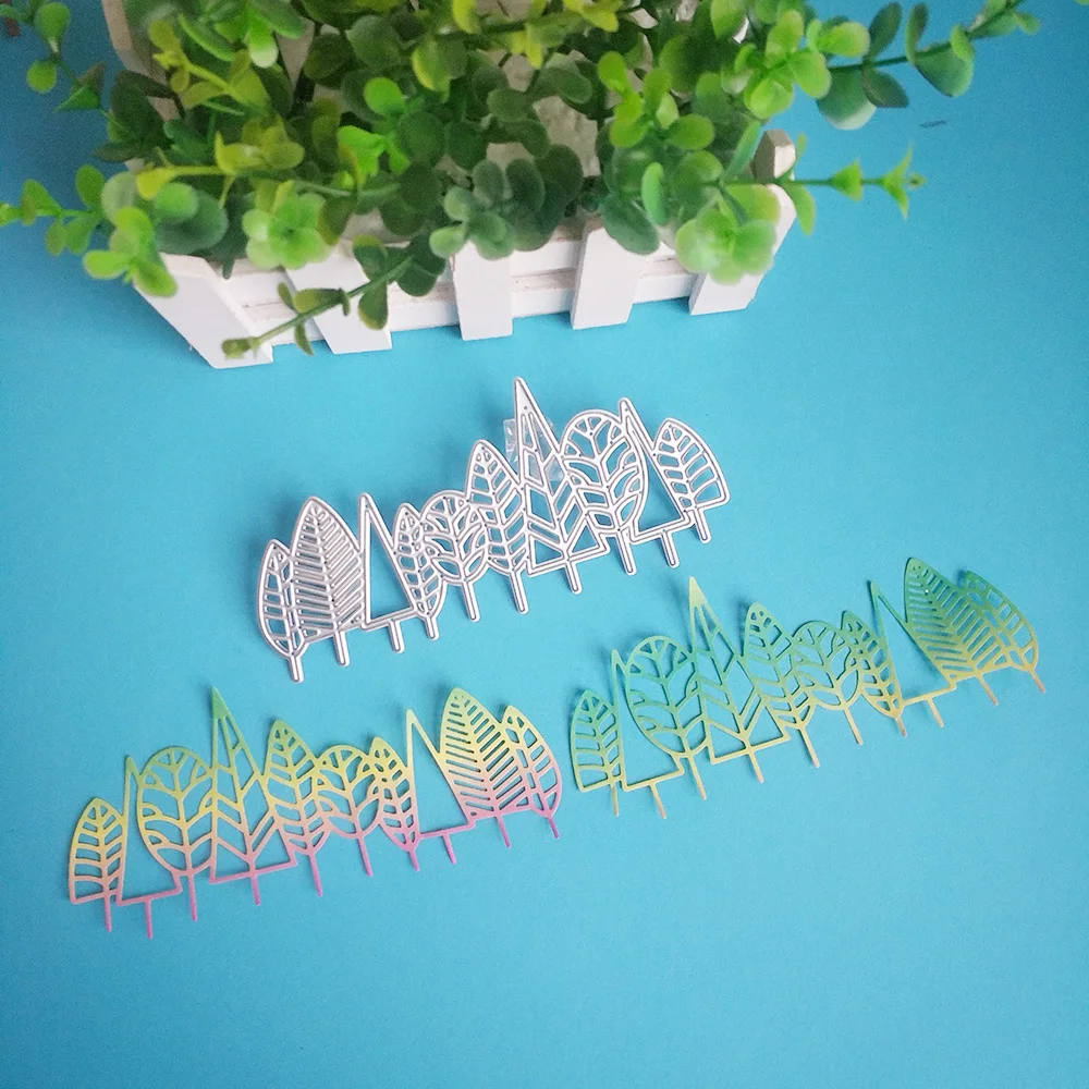 A new row of beautiful trees cutting dies DIY scrapbook, embossed card, photo album decoration, handmade crafts
A new row of beautiful trees cutting dies DIY scrapbook, embossed card, photo album decoration, handmade crafts