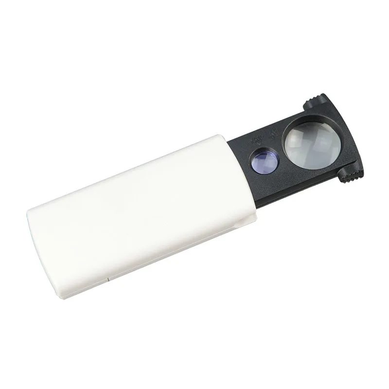 92045 Hand-Held Portable Magnifying Pull Type High Power Jewelry Identification with LED Light 20 Times 45 Times Magnifying
92045 Hand-Held Portable Magnifying Pull Type High Power Jewelry Identification with LED Light 20 Times 45 Times Magnifying