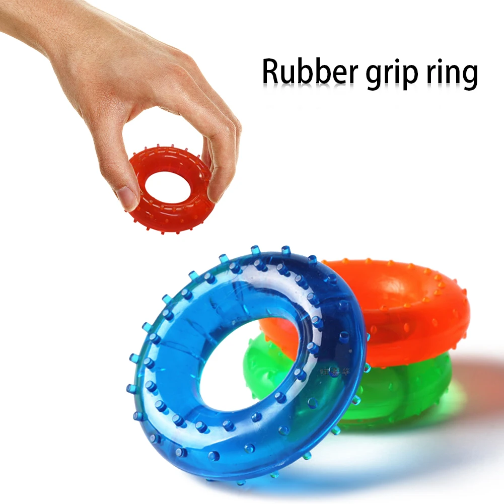 Small Grip Ring O-shaped Finger Force Palm Exercise Grip Ring Daily Fitness Finger Workout Fitness Training Power Hand Grips 
Small Grip Ring O-shaped Finger Force Palm Exercise Grip Ring Daily Fitness Finger Workout Fitness Training Power Hand Grips