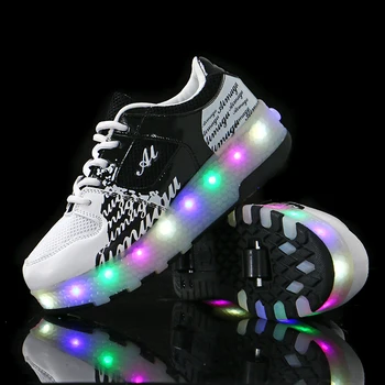 Luminous Sneakers Blue Pink Led Light Roller Skate Shoes for Children Kids Led Shoes Boys Girls Shoes Light Up
Luminous Sneakers Blue Pink Led Light Roller Skate Shoes for Children Kids Led Shoes Boys Girls Shoes Light Up