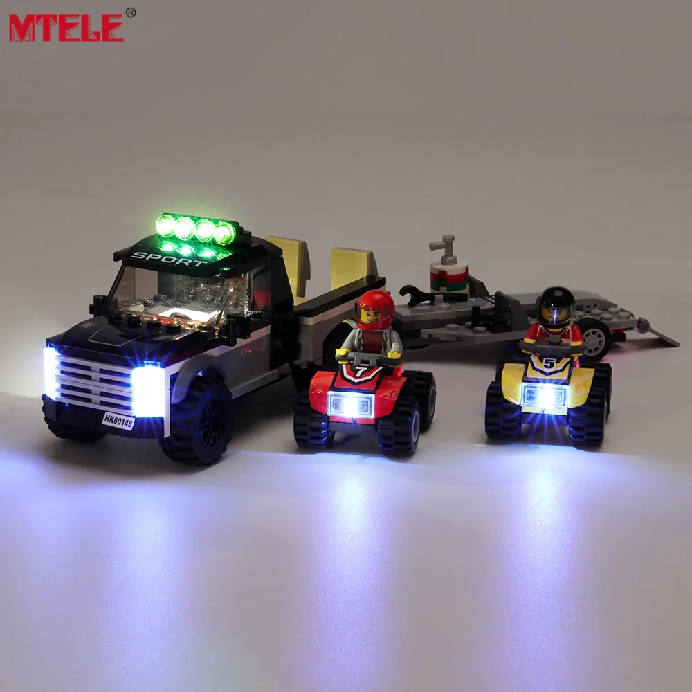 MTELE Brand LED Light Up Kit For City Series ATV Race Team Lighting Set Compatile With 60148 (NOT Include The Model
MTELE Brand LED Light Up Kit For City Series ATV Race Team Lighting Set Compatile With 60148 (NOT Include The Model
