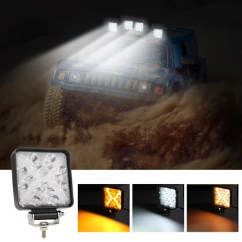 1pc LED Work Light 4inch 168W Flood Spot Beam Offroad SUV Fog Lamp Flicker Daytime Running Light White/Yellow Light DRL
1pc LED Work Light 4inch 168W Flood Spot Beam Offroad SUV Fog Lamp Flicker Daytime Running Light White/Yellow Light DRL