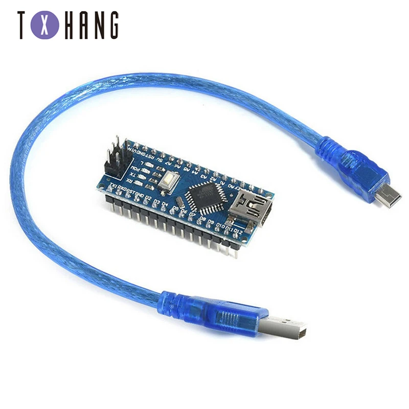 Free Shipping for arduino Nano V3.0 controller ATMEGA328P ATMEGA328 original CH340 +USB cable
Free Shipping for arduino Nano V3.0 controller ATMEGA328P ATMEGA328 original CH340 +USB cable