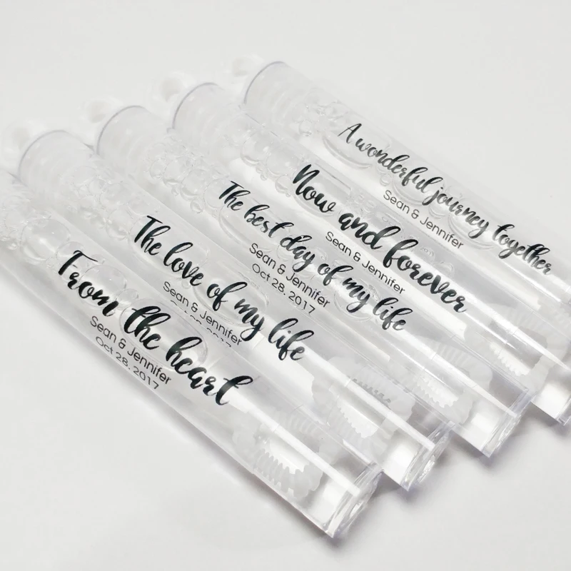 100pcs Personalized Wedding Decoration Bubble Labels Bubble Wand Label Clear,party Favor Stickers (not Include Tube)Adhesive
100pcs Personalized Wedding Decoration Bubble Labels Bubble Wand Label Clear,party Favor Stickers (not Include Tube)Adhesive