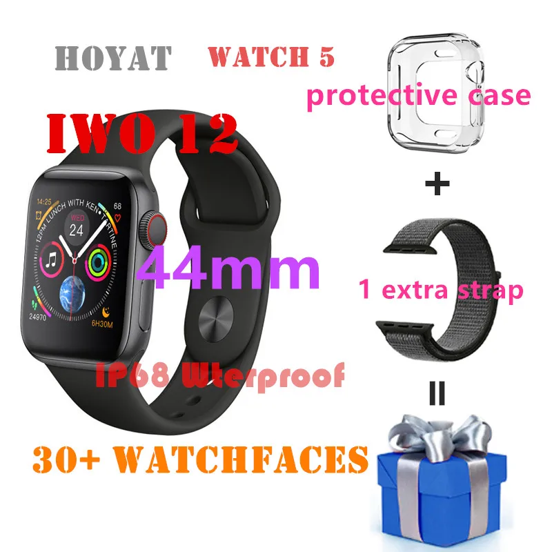 IWO 12 Smart watch Series 5 44mm 30+ watchfaces Siri intelligent Clock Watch for Android IOS phones PK iwo 8 9 10
IWO 12 Smart watch Series 5 44mm 30+ watchfaces Siri intelligent Clock Watch for Android IOS phones PK iwo 8 9 10