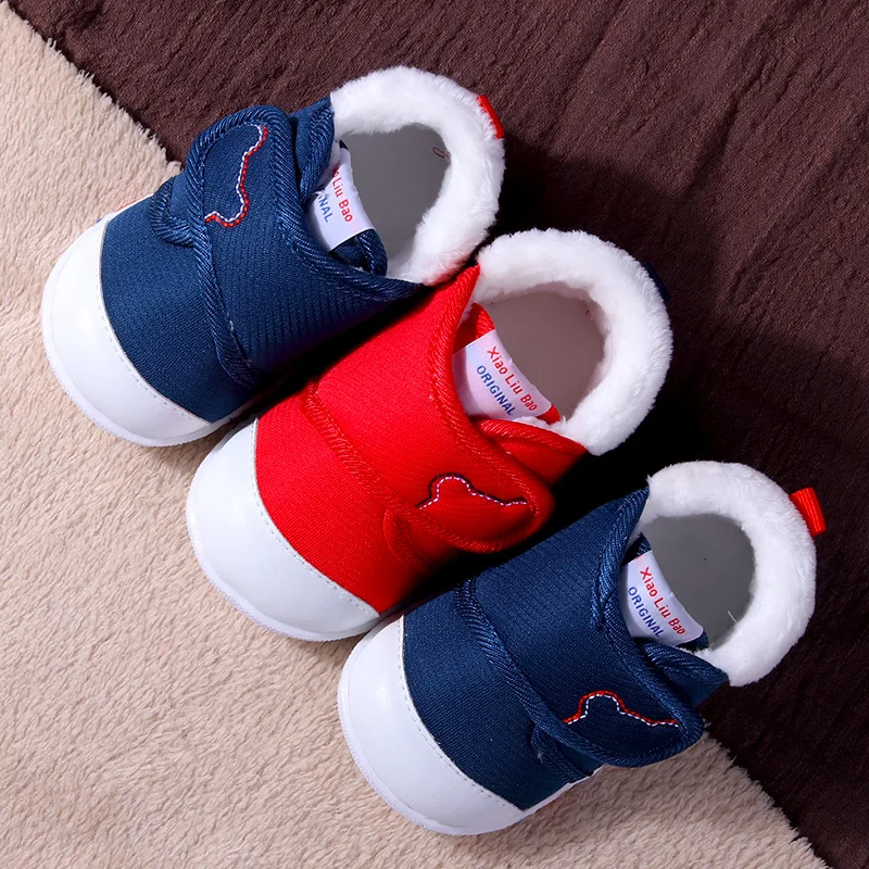 Xiao liu Treasure BABY'S Shoes 0 Slip-Aged 1-2 Years Men And Women Baby Shoe Autumn And Winter plus Velvet Toddler Shoes Soft Bo
Xiao liu Treasure BABY'S Shoes 0 Slip-Aged 1-2 Years Men And Women Baby Shoe Autumn And Winter plus Velvet Toddler Shoes Soft Bo