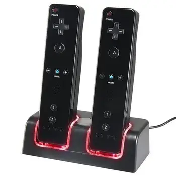 2020 New Arrival Dual Remote Control Charging Station w/ 2 Rechargeable Batteries & LED Light for Wii Remote Control r30
2020 New Arrival Dual Remote Control Charging Station w/ 2 Rechargeable Batteries & LED Light for Wii Remote Control r30