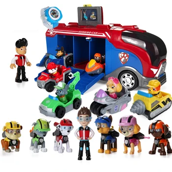 Paw Patrol Rescue Bus Dog Patrulla canina Toys Anime Vehicle Car Plastic Toy Action Figure Model Birthday Gifts Toy For Child
Paw Patrol Rescue Bus Dog Patrulla canina Toys Anime Vehicle Car Plastic Toy Action Figure Model Birthday Gifts Toy For Child
