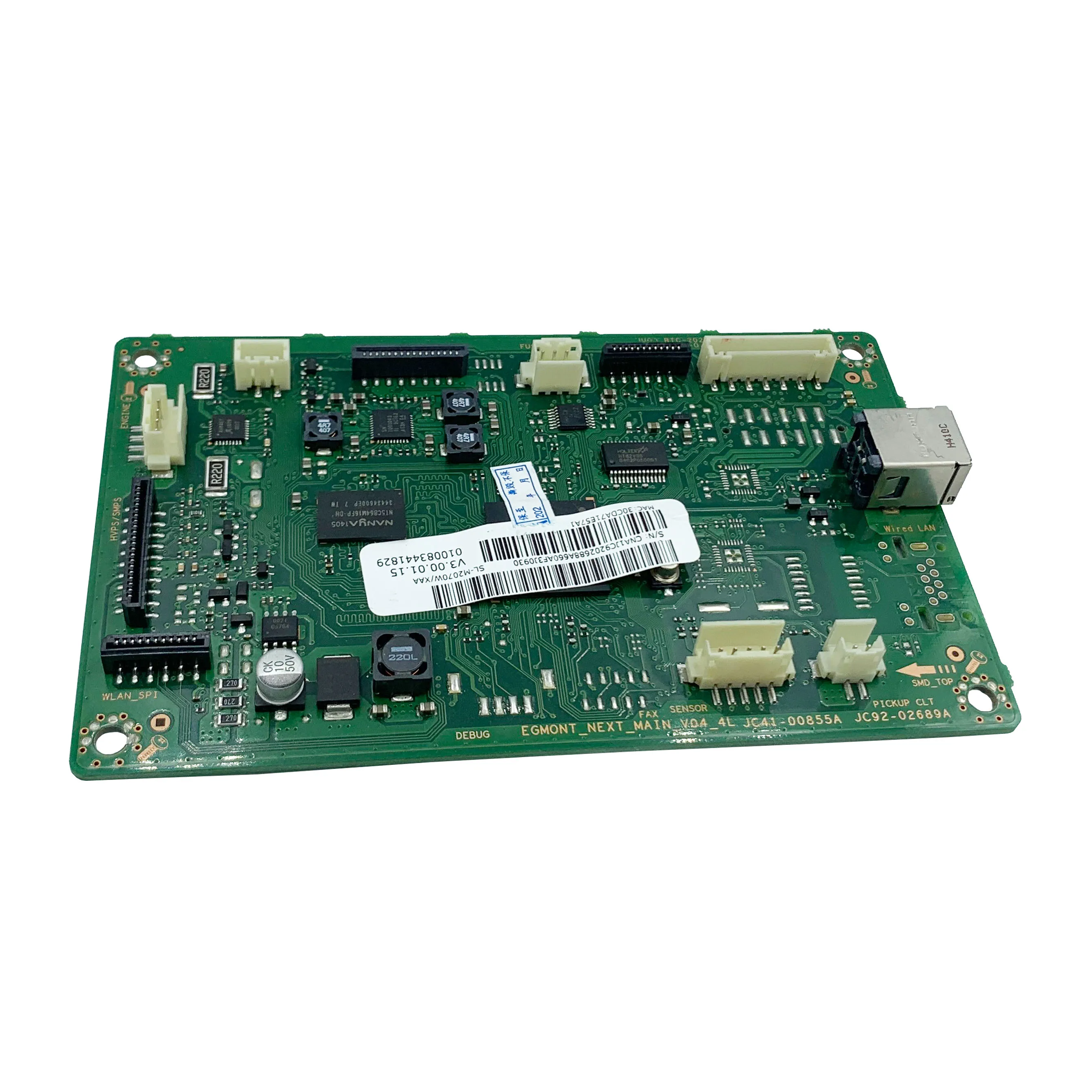 PCA ASSY Formatter Logic Main Board MainBoard For Samsung SL-M2070 SL-M2071 M2070FW 2070 M2070 2070W JC92-02688B JC92-02689A
PCA ASSY Formatter Logic Main Board MainBoard For Samsung SL-M2070 SL-M2071 M2070FW 2070 M2070 2070W JC92-02688B JC92-02689A