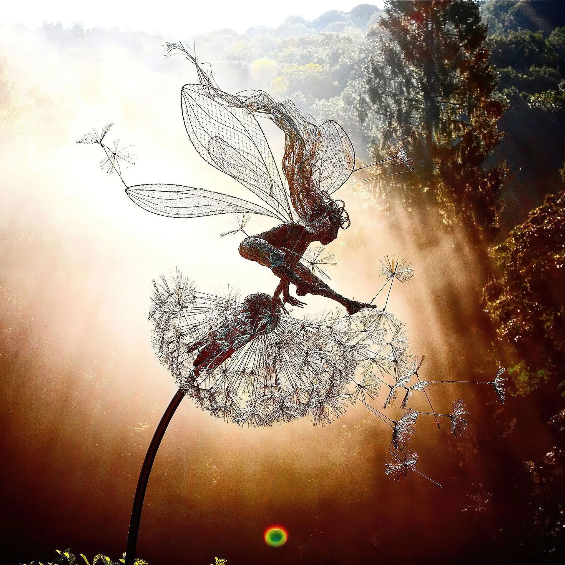 3D Garden Fairy Decoration Stake Fairy Playing The Dandelion Metal Art Elf Silhouette Ornament for Outdoor Plant Accessories
3D Garden Fairy Decoration Stake Fairy Playing The Dandelion Metal Art Elf Silhouette Ornament for Outdoor Plant Accessories