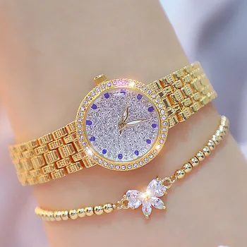 Gold Watch For Women Bracelet Diamond Watch Brand Luxury Sapphire Ladies Dress Wrist Watches Steel Strap Clock relogio feminino
Gold Watch For Women Bracelet Diamond Watch Brand Luxury Sapphire Ladies Dress Wrist Watches Steel Strap Clock relogio feminino