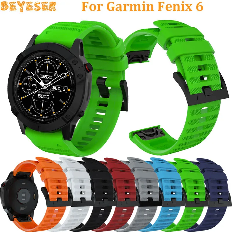 Ремешок для запястья Garmin Fenix 6 Pro легкий Forerunner 935/945 5/5 Plus быстросъемный силиконовый