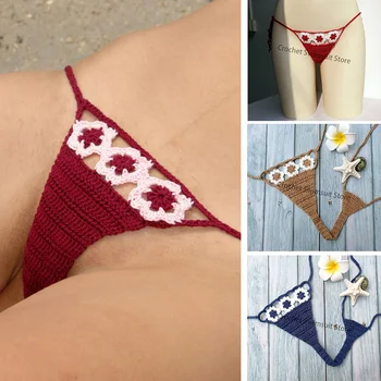 2020Super Mini Micro G-strings Thongs Hot Sexy Bikini Bottom Hot Women's Swimwear Crochet Cotton Brazilian Side String Tie Thong
2020Super Mini Micro G-strings Thongs Hot Sexy Bikini Bottom Hot Women's Swimwear Crochet Cotton Brazilian Side String Tie Thong