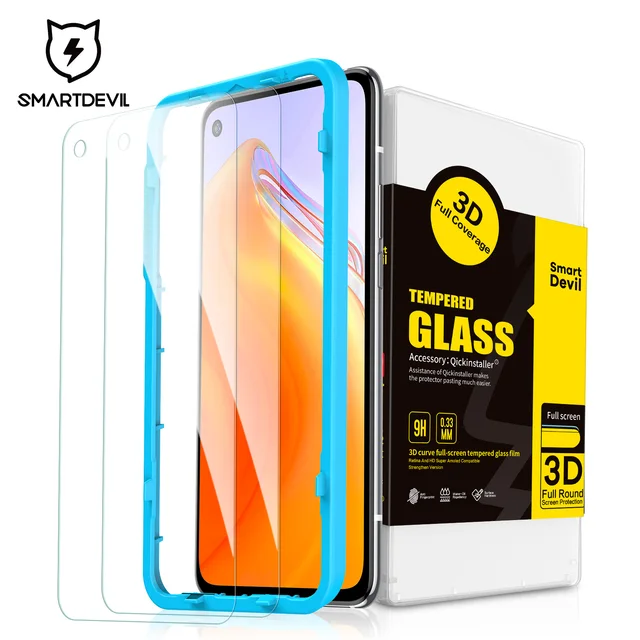 SmartDevil – protecteur d'écran HD, en verre trempé pour Xiaomi Mi 10T Pro/10T/10T Lite Mi 9T Pro, Redmi K30s K20/K30 Pro 1
