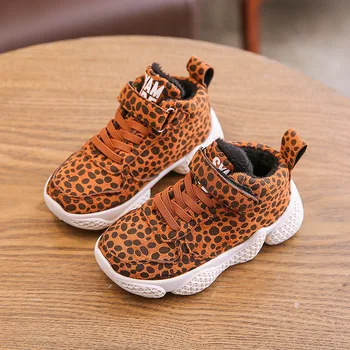 Winter Warm Child Casual Shoes Leopard Boys Girls Soft Outsole Shoes Baby Sport Shoes Children Toddler Shoes Brand Kids Sneakers
Winter Warm Child Casual Shoes Leopard Boys Girls Soft Outsole Shoes Baby Sport Shoes Children Toddler Shoes Brand Kids Sneakers