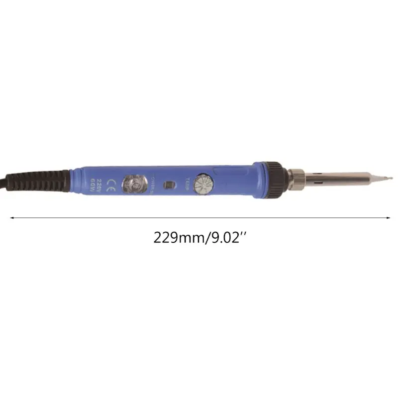 9 in 1 Adjustable Temperature Electric Soldering Iron Welding Solder Tips Repair
9 in 1 Adjustable Temperature Electric Soldering Iron Welding Solder Tips Repair