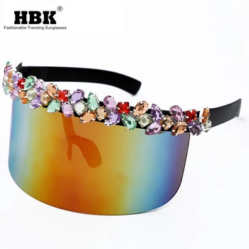 7 COLOR 2019 Luxury Women One Piece Sunglasses Vintage Oversized Brand Designer Bling Rhinestone Sun Glasses Men Female Shades 
7 COLOR 2019 Luxury Women One Piece Sunglasses Vintage Oversized Brand Designer Bling Rhinestone Sun Glasses Men Female Shades