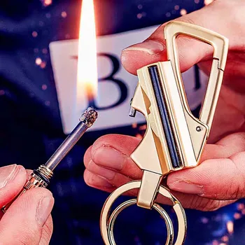 Men Car Key Chain Ignition Kerosene Match Key Ring Multifunction Cigarette lighter Fathers Day Gift For Men Boyfriend Wholesale
Men Car Key Chain Ignition Kerosene Match Key Ring Multifunction Cigarette lighter Fathers Day Gift For Men Boyfriend Wholesale