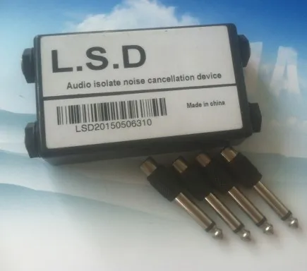 6.35 Audio Isolator Current-Acoustic Noise Elimination Anti-jamming Non-Balanced Rotation-Balanced Noise Isolation Filter
6.35 Audio Isolator Current-Acoustic Noise Elimination Anti-jamming Non-Balanced Rotation-Balanced Noise Isolation Filter