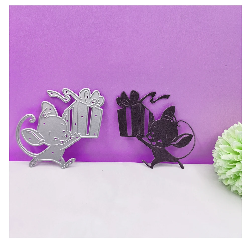 Mouse Die Cut Metal Cutting Dies For Scrapbooking Card Making Embossing Folder Template Diy Craft Animal Dies Mould
Mouse Die Cut Metal Cutting Dies For Scrapbooking Card Making Embossing Folder Template Diy Craft Animal Dies Mould